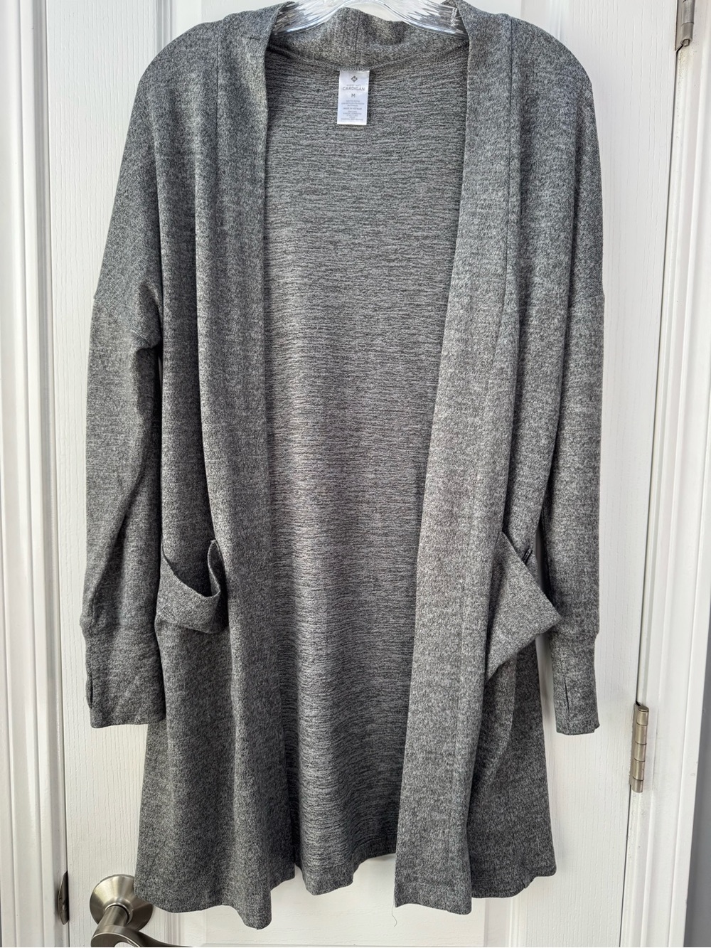 Member’s Mark Lightweight Open-Front Pocket Cardigan Sweater